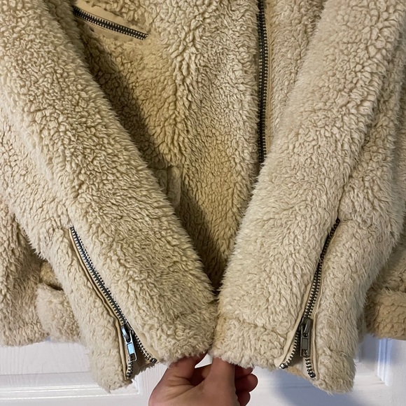 Free People So Cozy Slouchy Moto Jacket - Picture 11 of 14